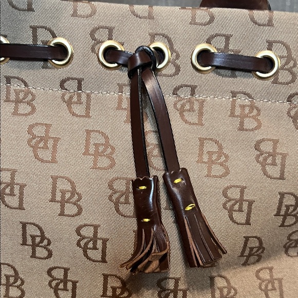 Dooney & Bourke Signature Tassel Tote Bag - Picture 11 of 15